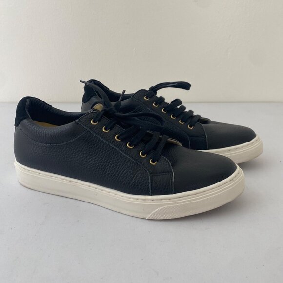 Sarah Flint Platform Sneakers Shoes Black White - Picture 9 of 10